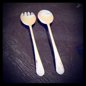 [NWOT]♦️SILVERPLATED SALAD SERVERS